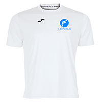 CAMISETA SIN DORSAL C.D. FORUS BLANCA